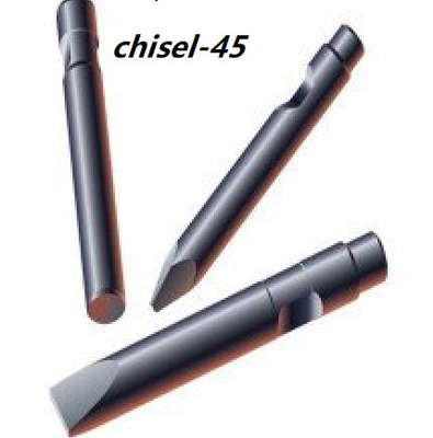 Özel 45 mm Çizel Kazı Makinesi Çekici İnşaat Makineleri için
