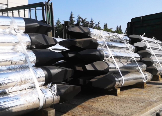 Ağır görevli kazık makinesi Hidrolik kırıcı aksesuarları 35mm Çizel